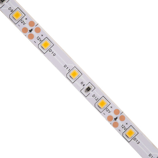 GloboStar LED Strip Avila 12V Warm White Light 5m Type SMD3528