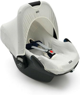 Dooky Car Seat Cover Linea White DK-