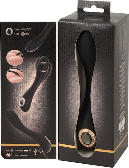 Cleopatra Vibrator G-Punkt G-Punkt-Vibrator 19.7cm Black