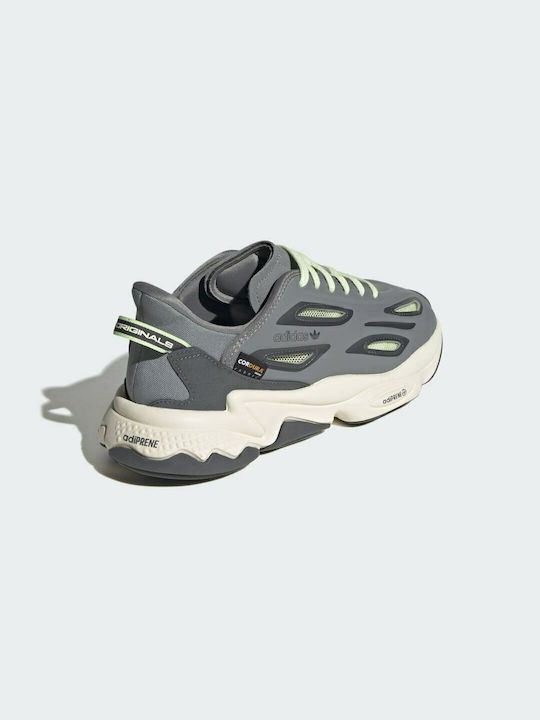 Ozweego Celox Chunky Sneakers Grey Three / Almost Lime / Grey Five