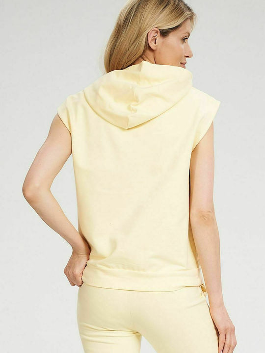 Figl Women's Hooded Sweatshirt Yellow