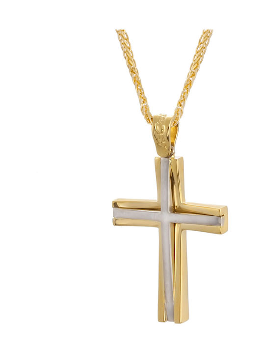 Fa Cad'oro Gold Cross 14K with Chain