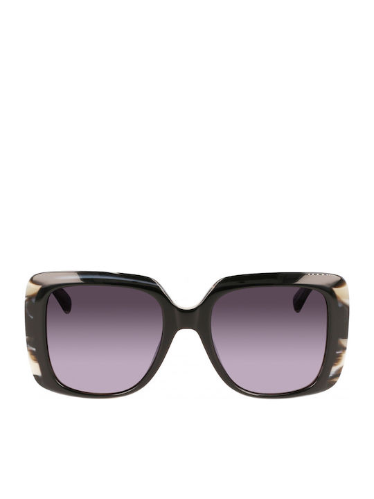 Longchamp Sunglasses Μαύρα with Acetate Frame