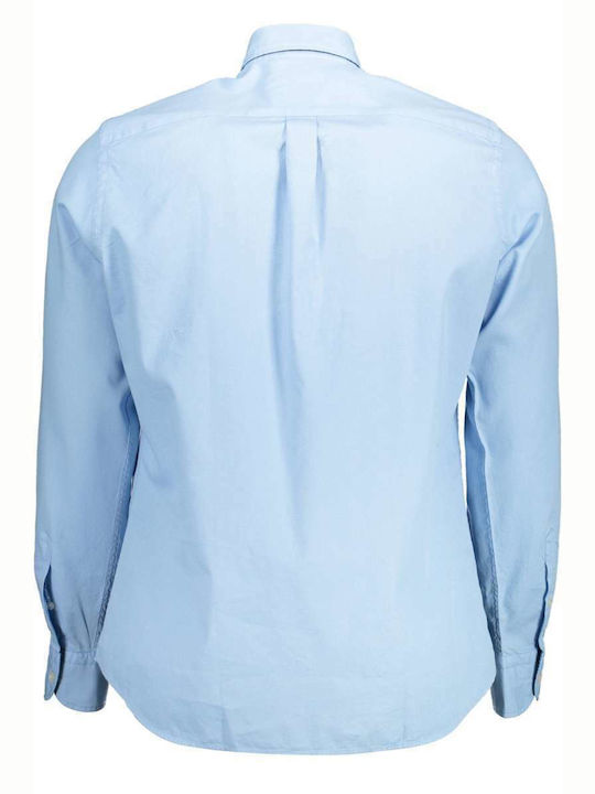 Harmont & Blaine Men's Shirt Long Sleeve Cotton Light Blue