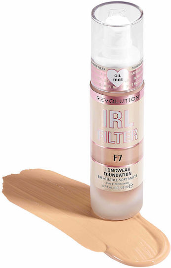 Revolution Beauty IRL Filter Longwear Liquid Foundation F7 23ml