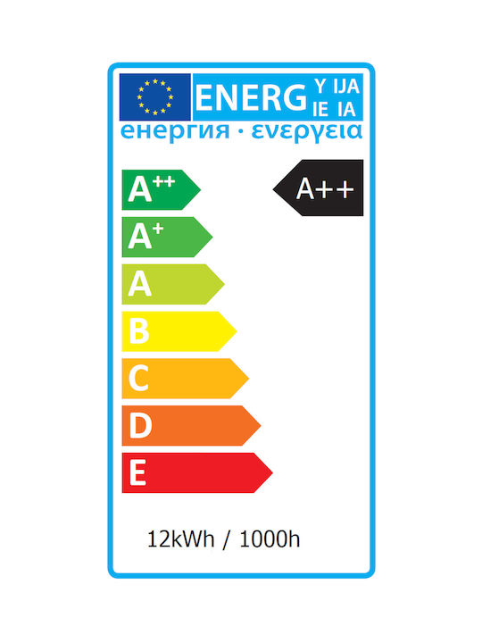 Kanlux Asten Φωτιστικό Μπάνιου LED Μαύρο 60εκ.