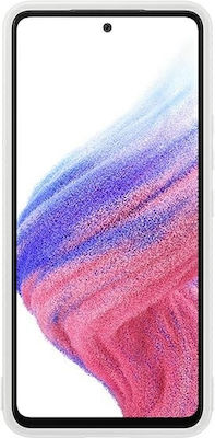 Samsung Protective Standing Cover Umschlag Rückseite Kunststoff White (Galaxy A53) EF-RA536CWEGWW