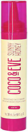 Coco & Eve Bronzing Tropfen Selbstbräuner Tropfen Gesicht Dunkel 30ml
