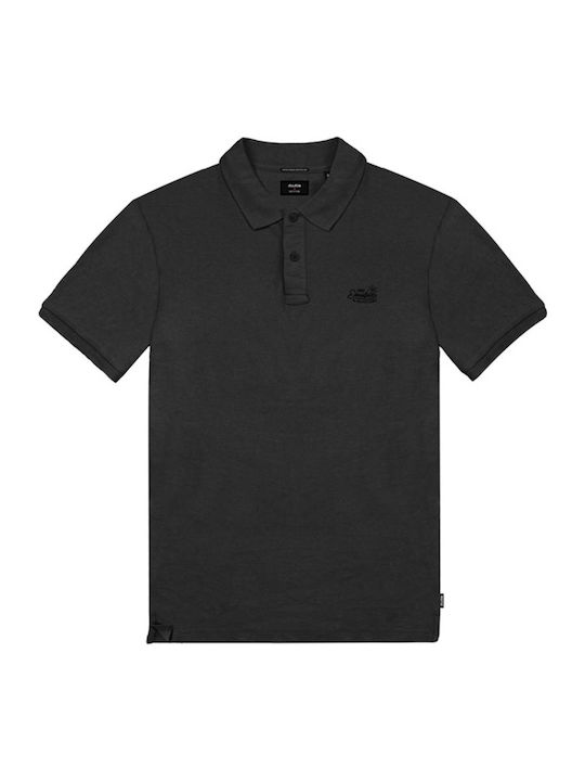 S Polo T-shirt Μαύρο
