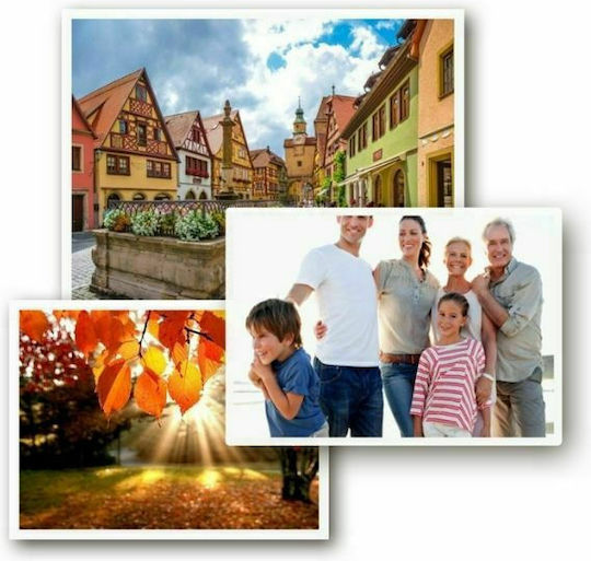 ColorWay Фотохартия Матов A6 (10x15) 220гр/кв.м за Принтери Мастиленоструен 100 Листове