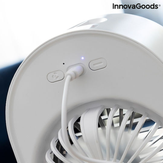 InnovaGoods Koolizer Ανεμιστηράκι USB / Ρεύματος Λευκό