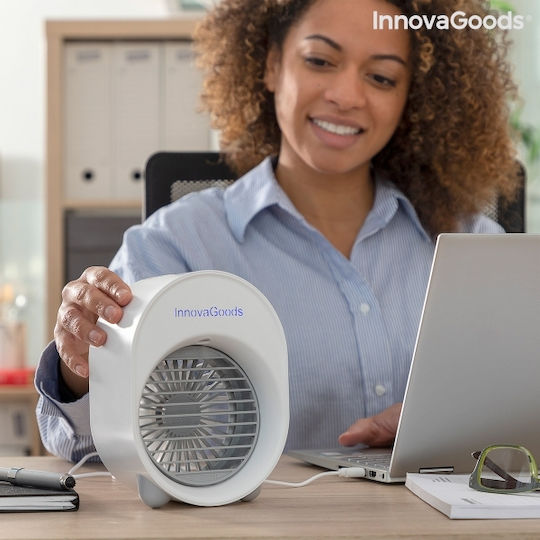 InnovaGoods Koolizer Ανεμιστηράκι USB / Ρεύματος Λευκό