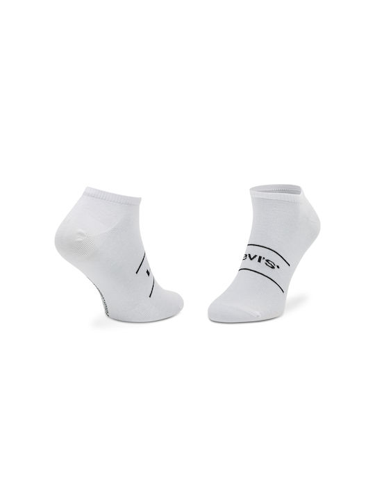 Levi's Solid Color Socks White 2Pack