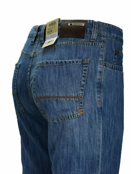 Men's Jeans Pants with Loose Fit Blue
