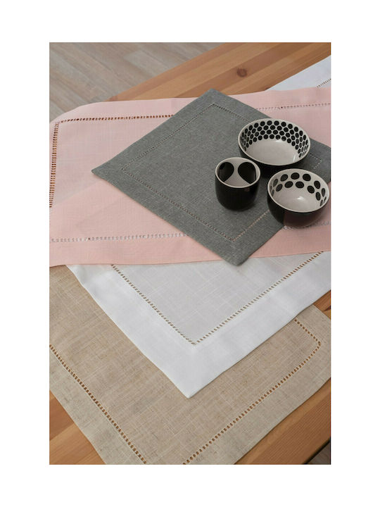 Palamaiki Liana Placemats Tesatura Gri 35x45cm 1buc