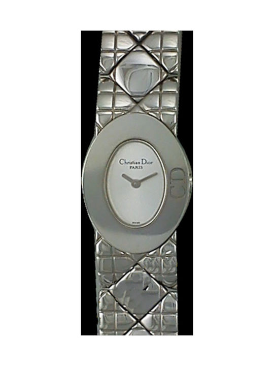 Dior Watch with Silver Metal Bracelet