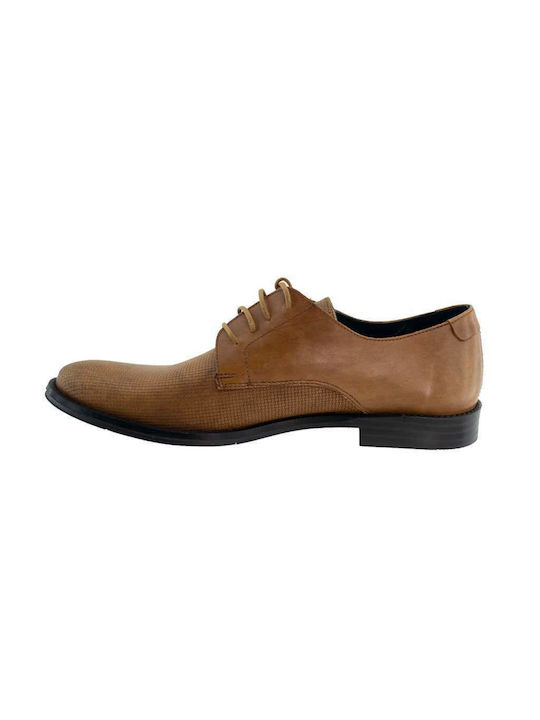 Nice Step Leder Herren Freizeitschuhe Tabac Braun