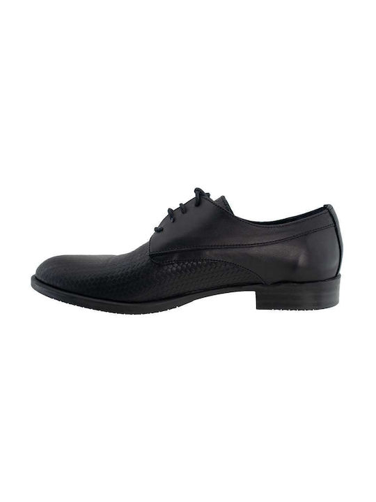 Nice Step Men's Synthetic Leather Casual Shoes Black