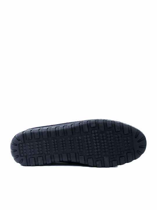 Men's Suede Casual Shoes Μπλέ Suede