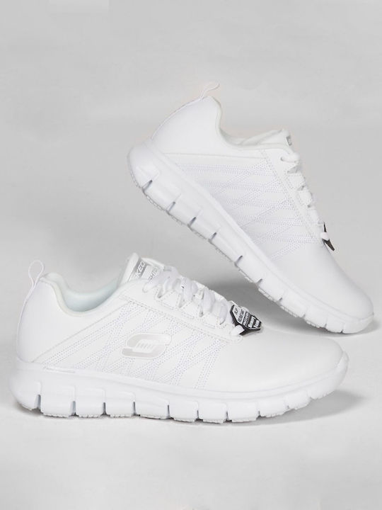 Skechers Erath Low Work White with Certification SR