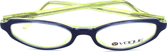 Vogue Women's Acetate Prescription Eyeglass Frame Navy Blue VO2246 1056