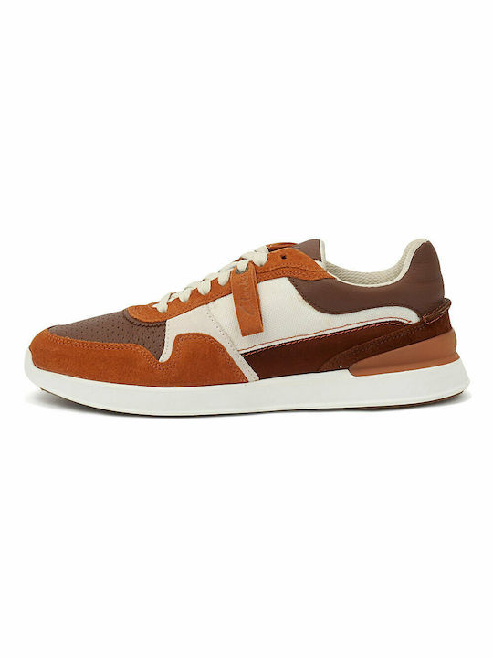 Clarks Racelite Tor Herren Sneakers Braun