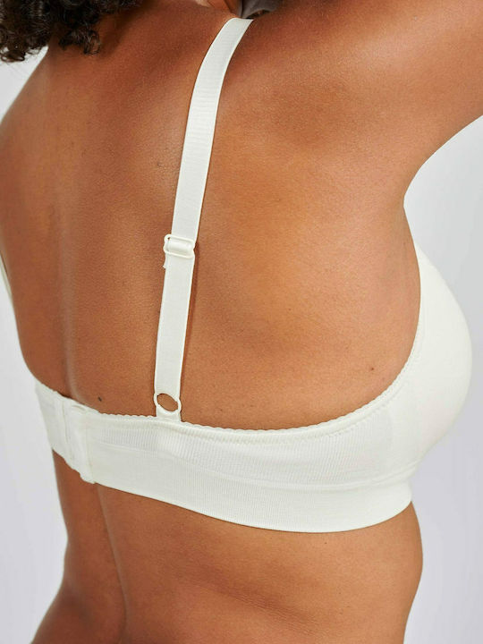 Sans Complexe Wireless Agathe Bralette Σουτιέν Λευκό