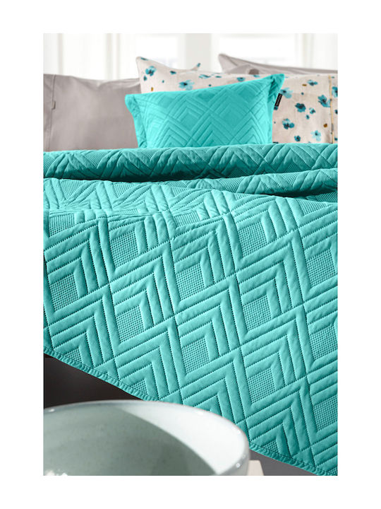 Guy Laroche Curves Module Cuvertură Single Microfibra Benzină 160x240cm 2buc