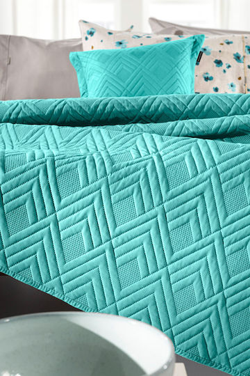 Guy Laroche Curves Σετ Υπέρδιπλο Petrol 220x240cm 2τμχ Guy Laroche Curves Σετ Υπέρδιπλο Petrol 220x240cm 2τμχ