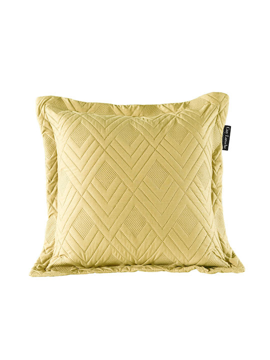 Guy Laroche Curves Set Coverlet Queen Size Microfiber Lime 220x240cm 2pcs