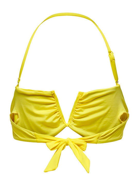 Strapless Bikini Elina Yellow