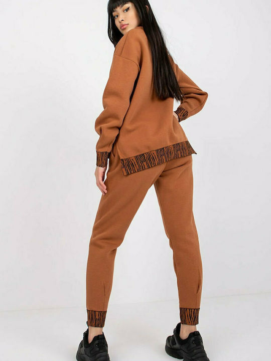 Fancy Set Women's Sweatpants Brown