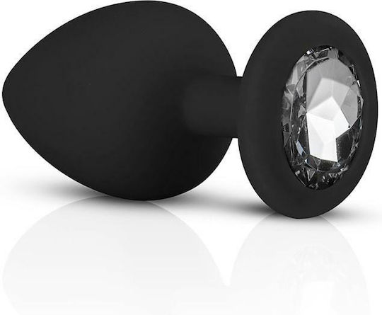 Easytoys Diamond Анални тапи Подредба Black 3бр