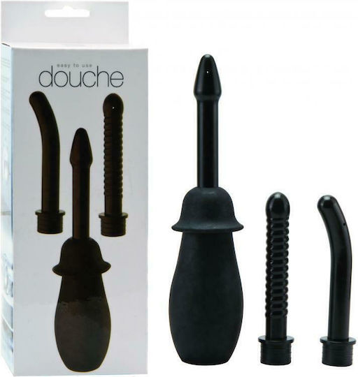 Seven Creations Easy to Use Douche Dușuri Anale Module Negre 3buc