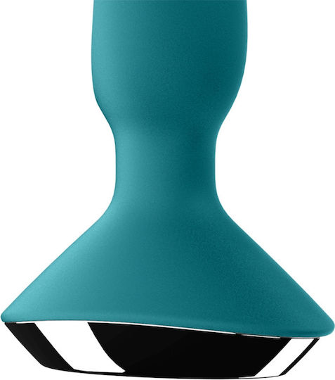Satisfyer Plug-ilicious 1 Анална тапа с възможност за безжична работа и вибрация Green