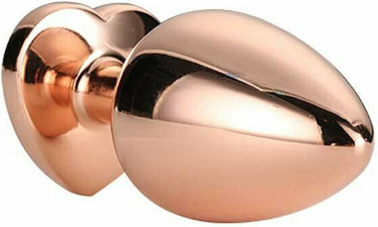 Dream Toys Gleaming Love Gold Plug Anal Plug Small Gold 7.1cm