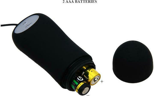 Pretty Love Anal Stimulation Plug Анална тапа Black 15.4см