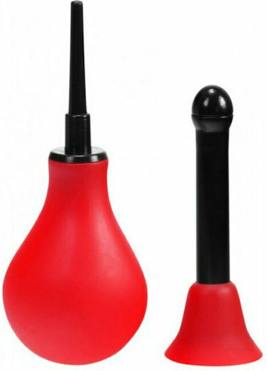 Seven Creations Whirling Spray Πρωκτικό Ντους Κόκκινο