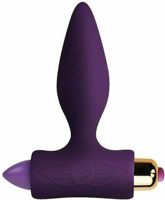 Rocks Off Petite Sensations Plug Anal Plug with Vibration Purple 7cm