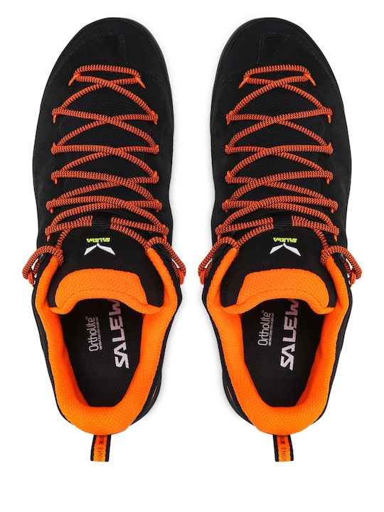 Salewa Wildfire Ανδρικά Ορειβατικά Παπούτσια Μαύρα