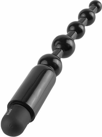 Pipedream Anal Fantasy Collection Power Beads Vibrator Πρωκτικός Δονητής Black 29.5cm