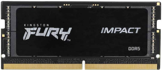 Kingston Fury Impact 32GB DDR5 RAM cu 2 module (2x16GB) și Viteză