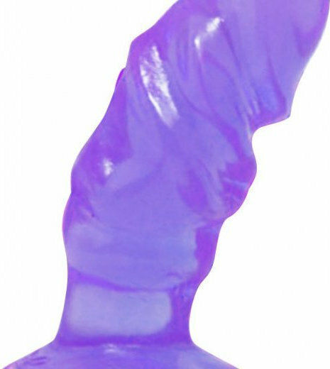 Baile Unisex Anal Plug With Suction Cup Dop Anal Violet 11cm