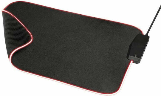 Trust GXT-765 Glide RGB Gaming Mouse Pad Medium (350mm) με RGB Φωτισμό μέσω USB Μαύρο 23646