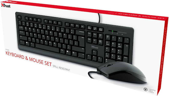 Trust Primo Keyboard & Mouse Set English US