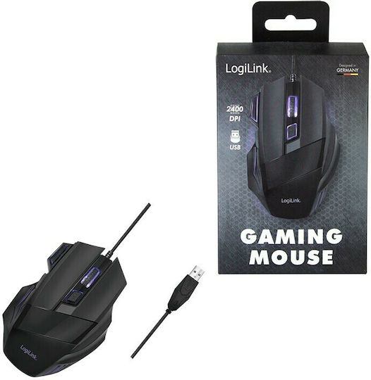 LogiLink ID0202 Gaming Ποντίκι Black
