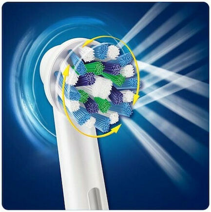 Oral-B Pro 750 CrossAction Black Edition Ηλεκτρική Οδοντόβουρτσα με Χρονομετρητή και Θήκη Ταξιδίου Μαύρη