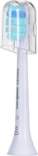 Philips Sonicare 3100 Elektrische Zahnbürste mit Timer und Drucksensor White