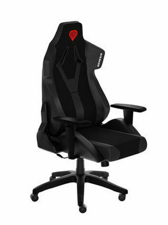 Genesis Nitro 650 Καρέκλα Gaming Δερματίνης με Ρυθμιζόμενα Μπράτσα Onyx Black