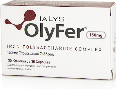 Mika Nutri Pharma Olyfer Iron Polysaccharide Complex 150mg Σίδηρος 30 κάψουλες